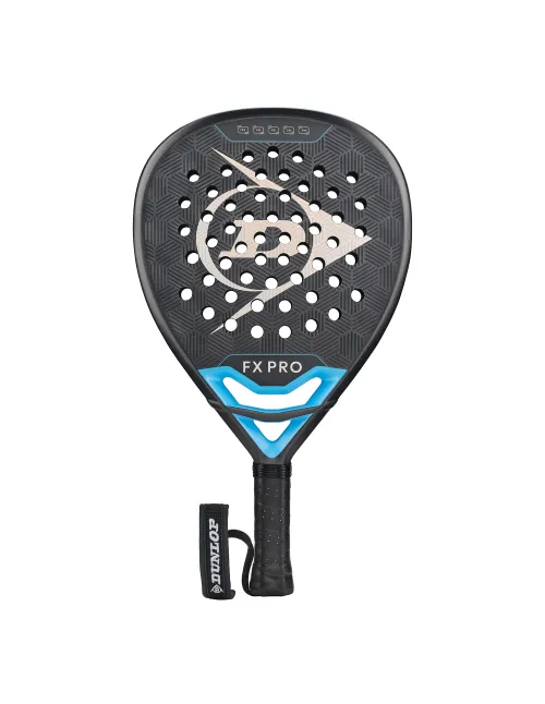 Dunlop Fx Pro Gun Metal/Cyan/Metallic Silver | Ofertas de Padel